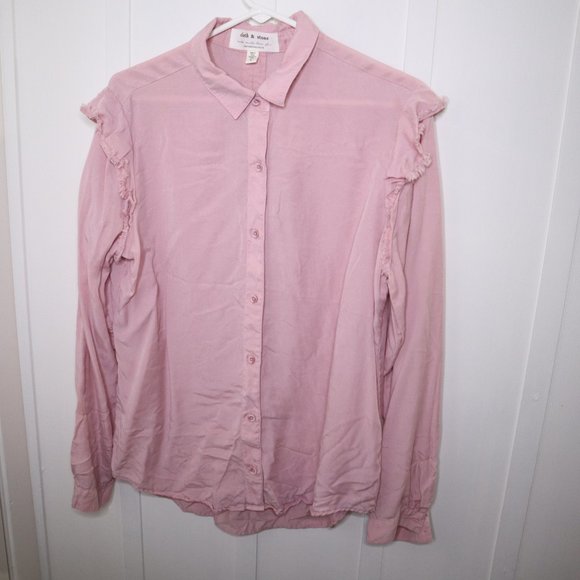 Cloth & Stone Button Down shirt Size Large - Picture 1 of 6
